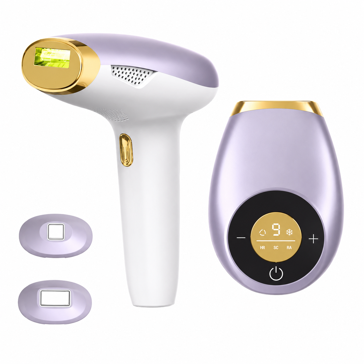 SKYNOVA GLOW – جهاز IPL المنزلي لإزالة الشعر بتقنية التبريد الياقوتي